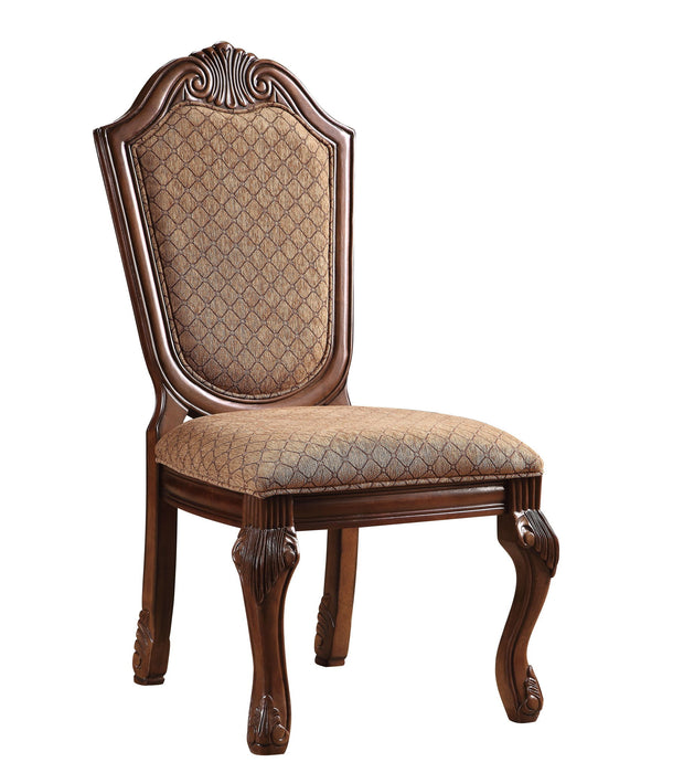 Redwood Upholstered Fabric Dining Side Chairs (Set of 2) - Tan
