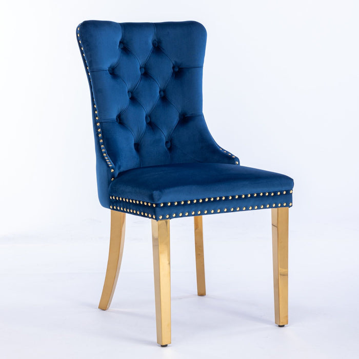 Nikki - Modern, High-End Tufted Dining Chair (Set of 2)