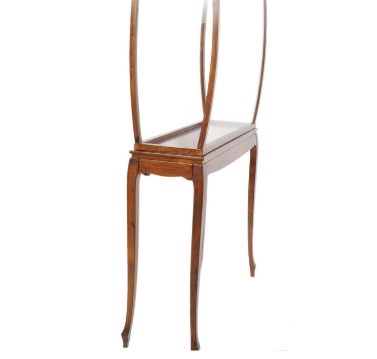 15" Glass Standard Display Stand - Brown