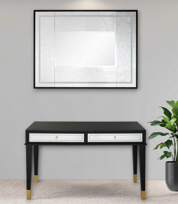Console Table And Drawers (Set of 2) - Black