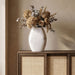 Sadie genuine marble vase by Meridian Furniture, featuring a sleek, modern design with smooth marble surface and elegant shape.
