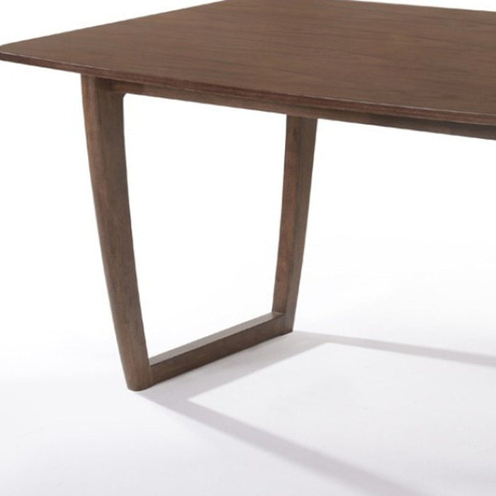 63" Rectangular Dining Table - Brown