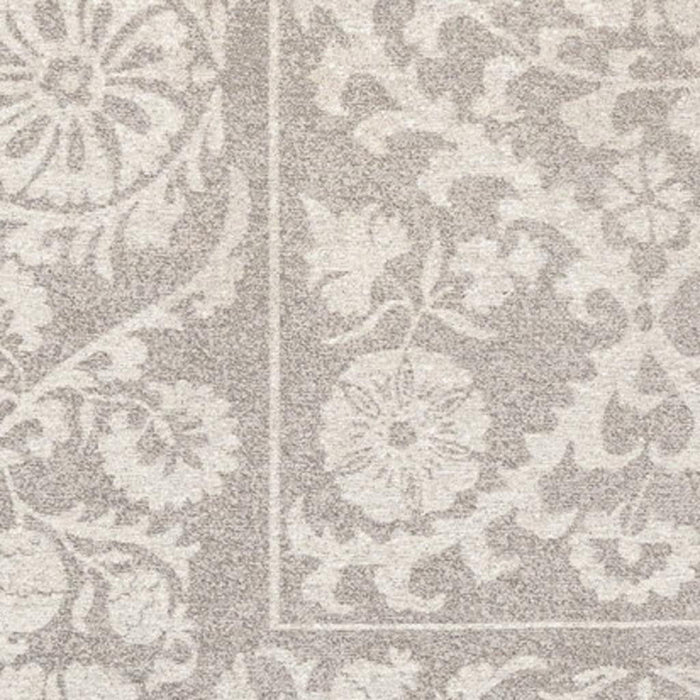 9' X 13' Tribal Washable Area Rug With UV Protection (610079) - Beige / Gray