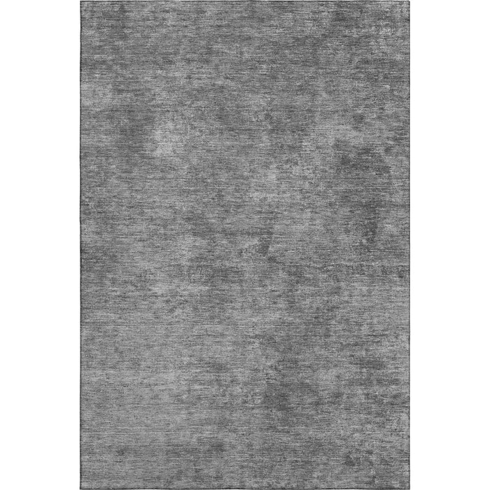 10' X 14' Abstract Washable Area Rug With UV Protection (693198) - Gray / Charcoal