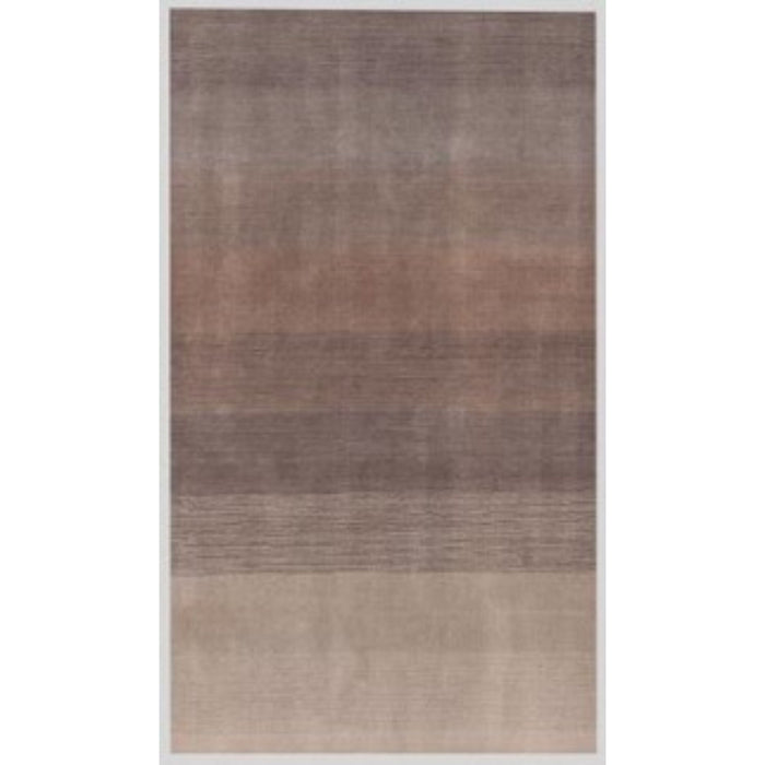 5' x 8' Hand Loomed Area Rug - Violet And Brown