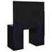 Black high gloss Acena 7-drawer vanity set with integrated lighting, modern furniture by CoasterEveryday.