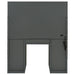 CoasterEveryday Acena grey high-gloss 7-drawer vanity set with built-in lighting