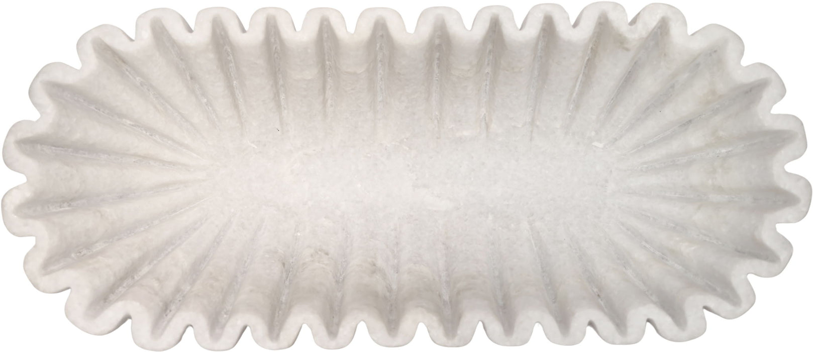 Decorative Valenza bowl by Meridian Furniture, featuring intricate design and smooth ceramic surface, perfect for home decor.