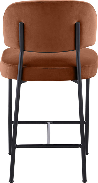 Zarelle - Performance Fabric Upholstered Counter Stool (Set of 2)