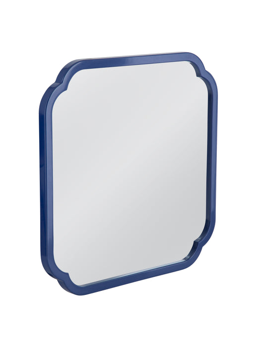 Daphne - Square Wall Mirror - Blue