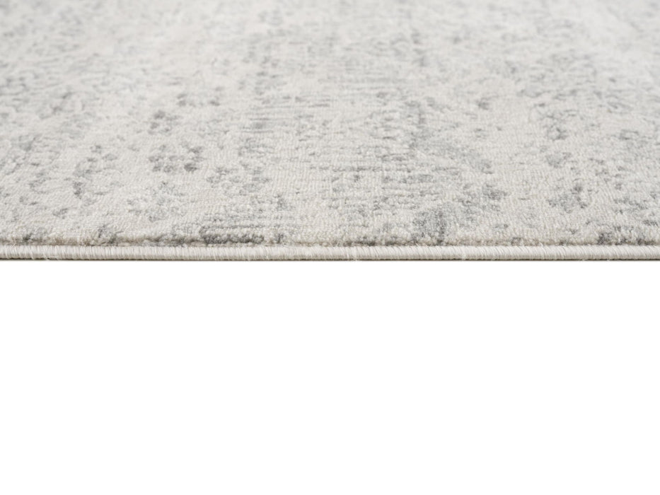 16' Abstract Runner Rug (610277) - Beige / Gray