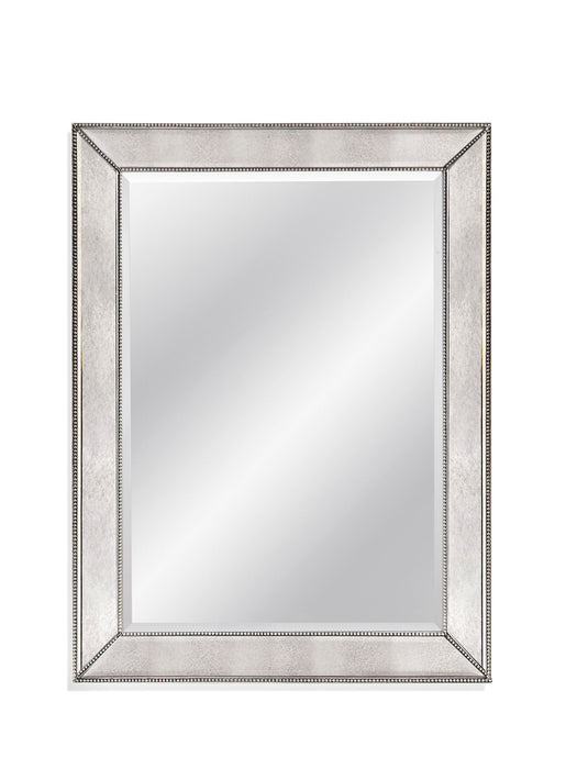 Beaded - Wall Mirror - Silver