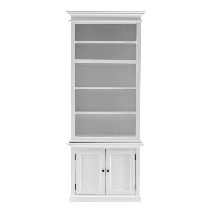 Adjustable Four Tier Bookcase (397126) - White