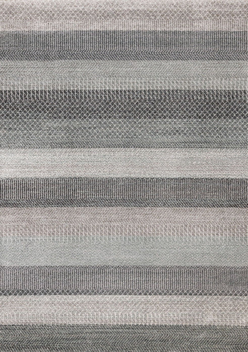 8' X 11' Geometric Area Rug (660274) - Gray / Taupe