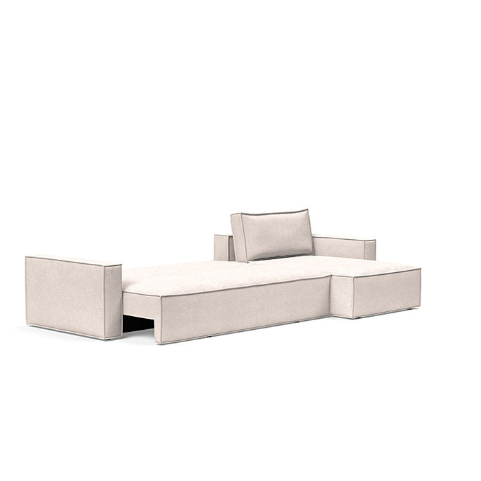 Innovation Living Newilla Sofa Bed with Lounger with Standard Arms
