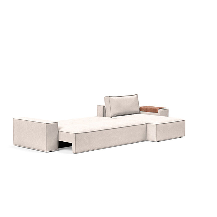 Innovation Living Newilla Sofa Bed with Lounger with Wide Arms