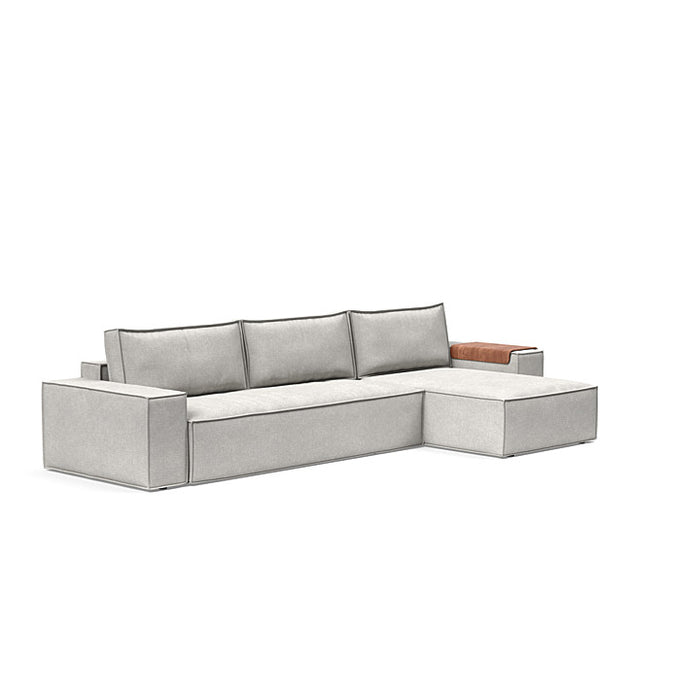Innovation Living Newilla Sofa Bed with Lounger with Wide Arms
