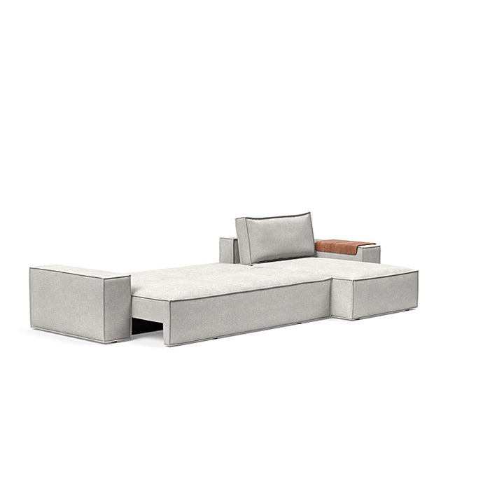Innovation Living Newilla Sofa Bed with Lounger with Wide Arms