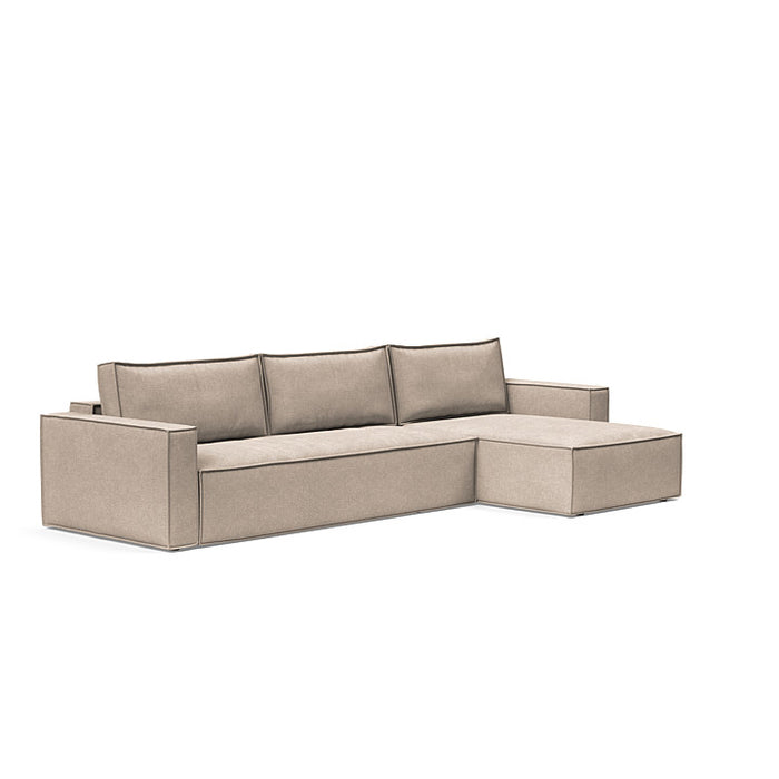 Innovation Living Newilla Sofa Bed with Lounger with Standard Arms
