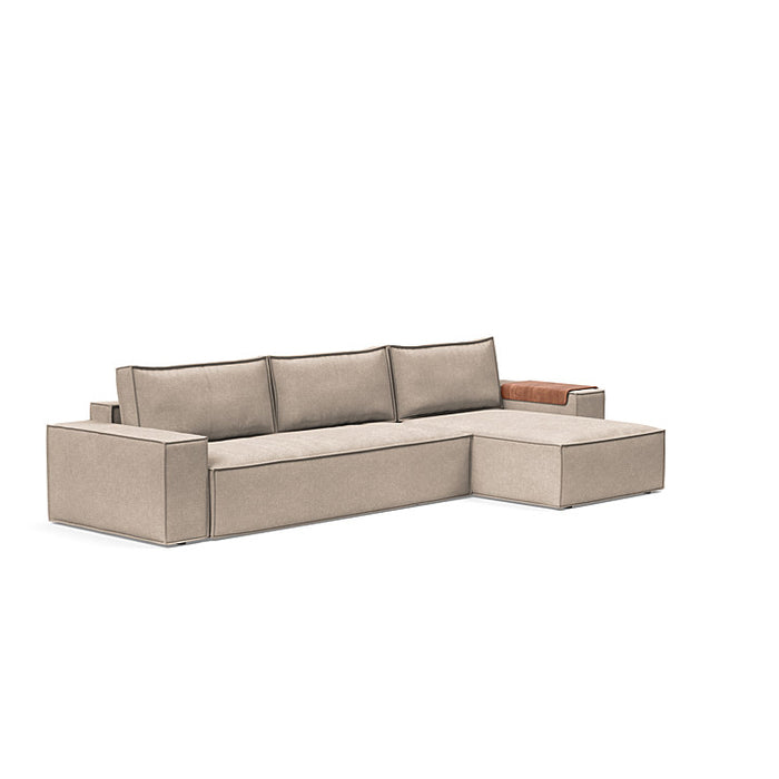 Innovation Living Newilla Sofa Bed with Lounger with Wide Arms