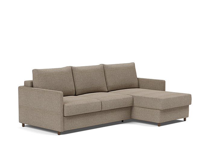Innovation Living Neah Sofa Bed, Chaise Full Size With Slim Arms
