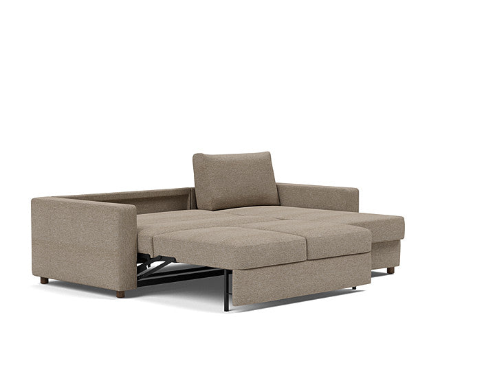 Innovation Living Neah Sofa Bed, Chaise Full Size With Standard Arms