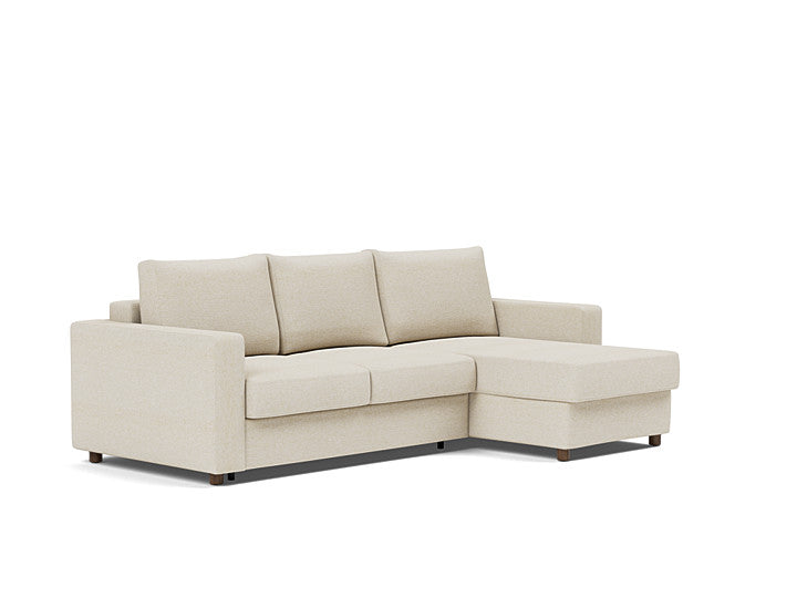 Innovation Living Neah Sofa Bed, Chaise Full Size With Standard Arms
