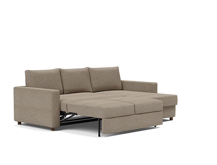 Innovation Living Neah Sofa Bed, Chaise Full Size With Standard Arms