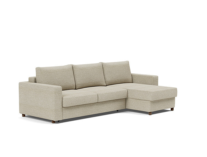 Innovation Living Neah Sofa Bed, Chaise Queen Size With Standard Arms