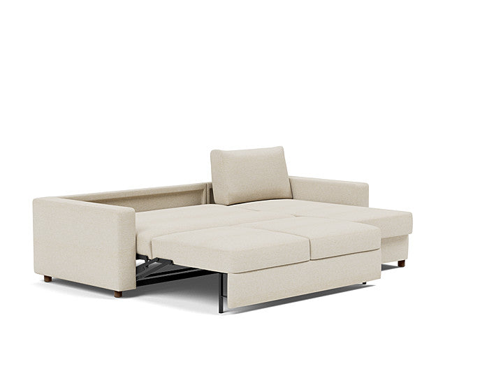 Innovation Living Neah Sofa Bed, Chaise Queen Size With Standard Arms