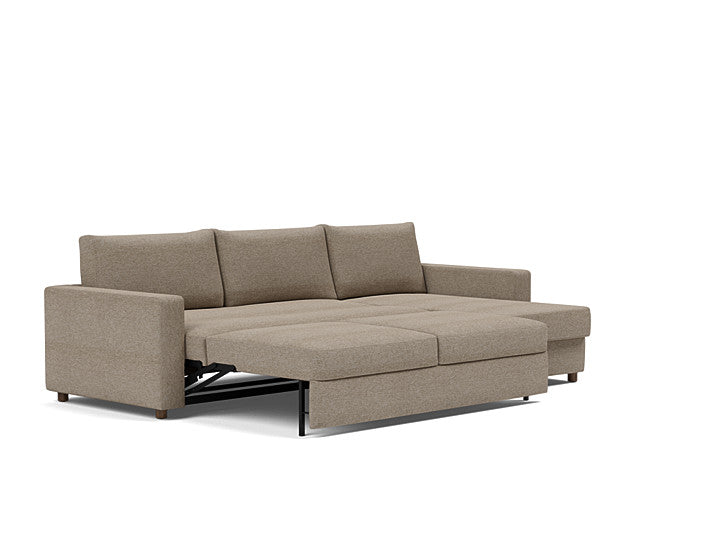 Innovation Living Neah Sofa Bed, Chaise King Size With Standard Arms
