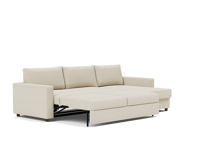 Innovation Living Neah Sofa Bed, Chaise King Size With Standard Arms