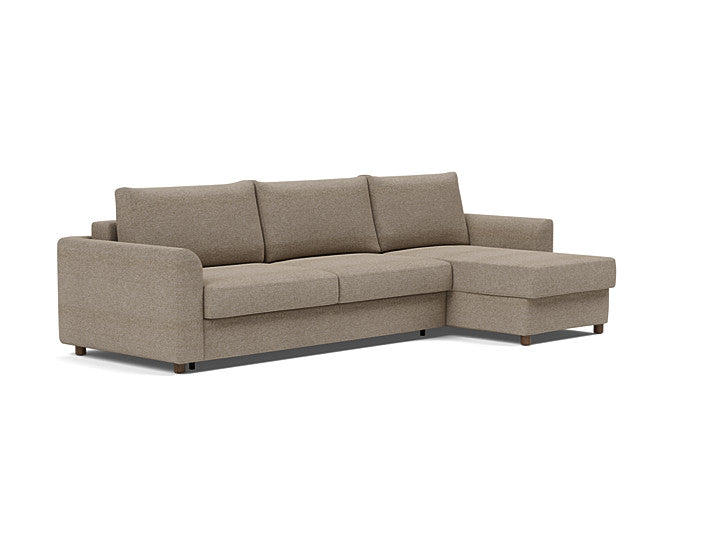 Innovation Living Neah Sofa Bed, Chaise King Size With Curved Arms