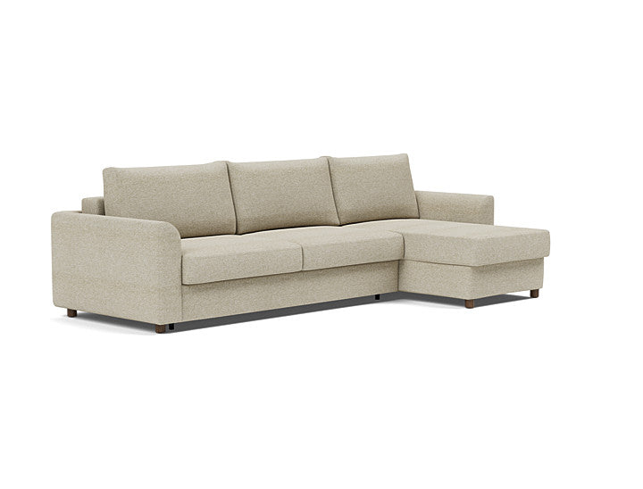 Innovation Living Neah Sofa Bed, Chaise King Size With Curved Arms