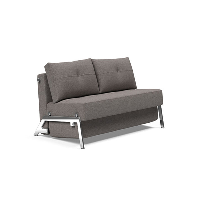 Innovation Living Cubed Queen Size Sofa Bed with Chrome Legs