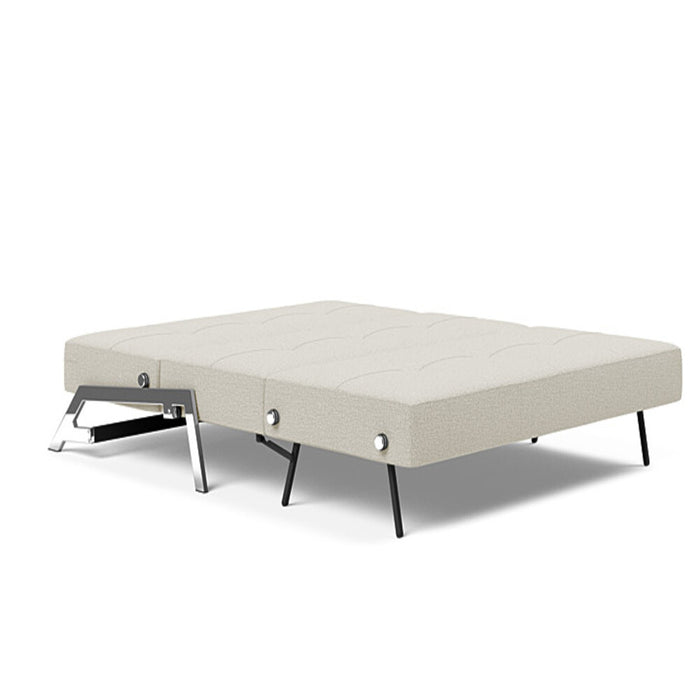 Innovation Living Cubed Queen Size Sofa Bed with Chrome Legs