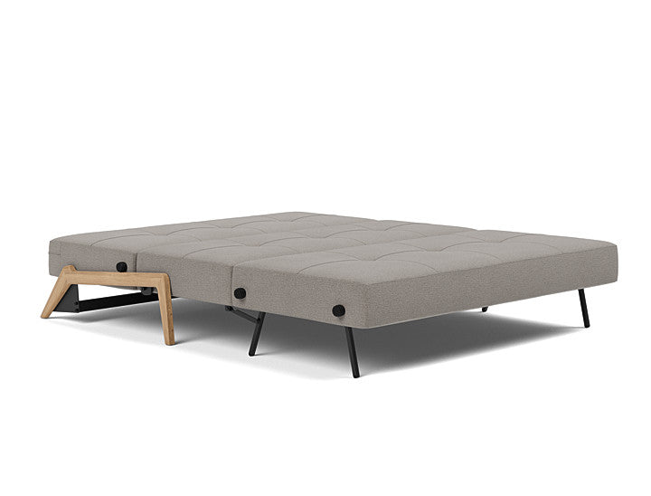 Innovation Living Cubed Lacquered Oak Sofa Bed Queen Size