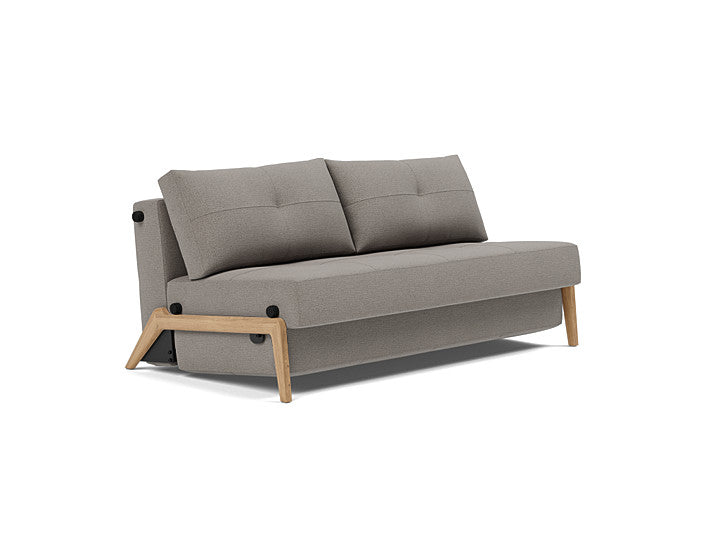 Innovation Living Cubed Lacquered Oak Sofa Bed Queen Size