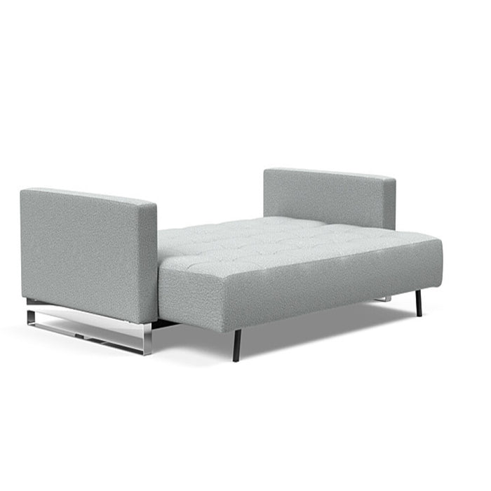 Innovation Living Cassius Deluxe Excess Lounger Sofa Bed Chrome