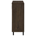 Brixton 2-door entryway shoe storage cabinet in smoked oak by CoasterEveryday