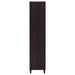 CoasterEveryday Wadeline 2-door tall accent storage cabinet in rustic tobacco finish