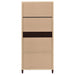 Wadeline 2-door tall accent storage cabinet by CoasterEveryday in rustic tobacco finish