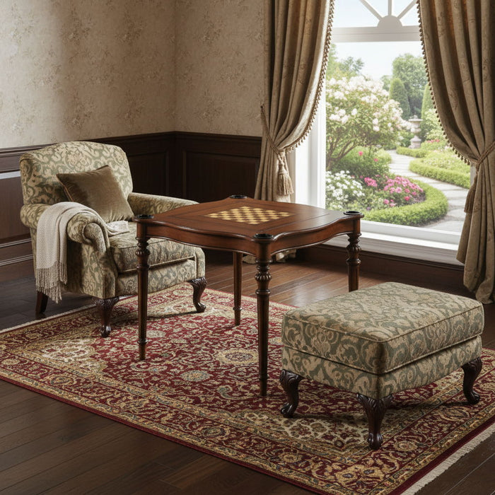 Multi Game Table - Antique Cherry