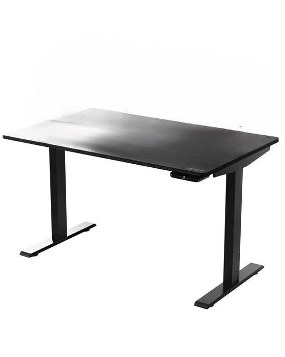 30" x 60" Adjustable Stainless Steel Standing Desk - Black