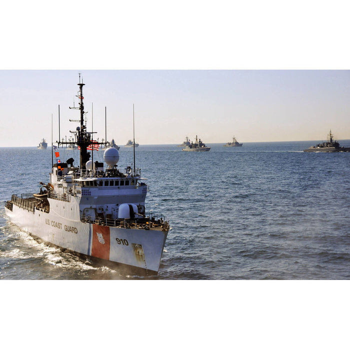 Hand Painted Model Boat (624393) - Gray