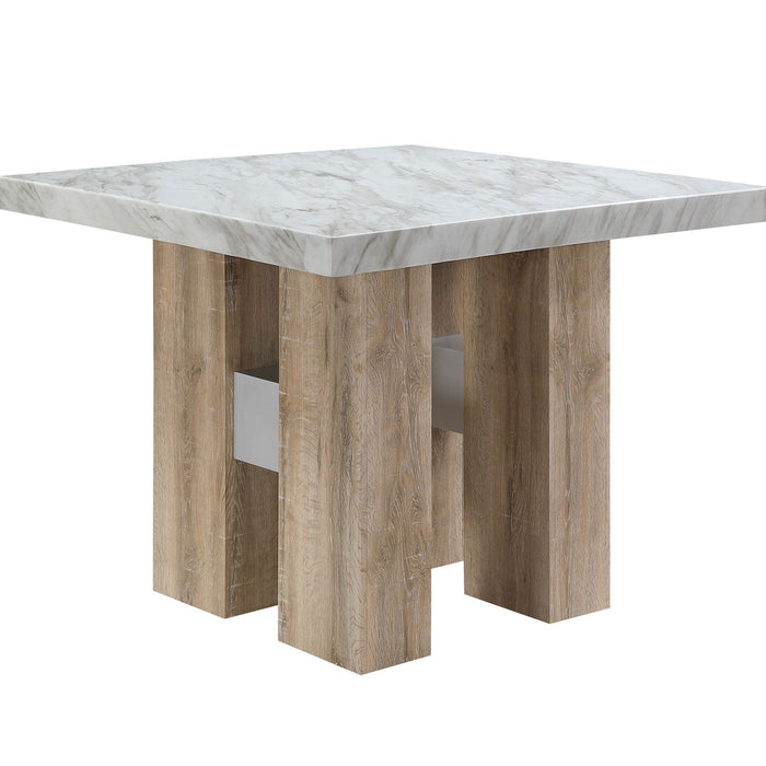 Square Bar Table - White