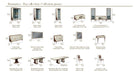 ESF Romantica arm chair with plush upholstery and elegant design, ideal for stylish living room seating.