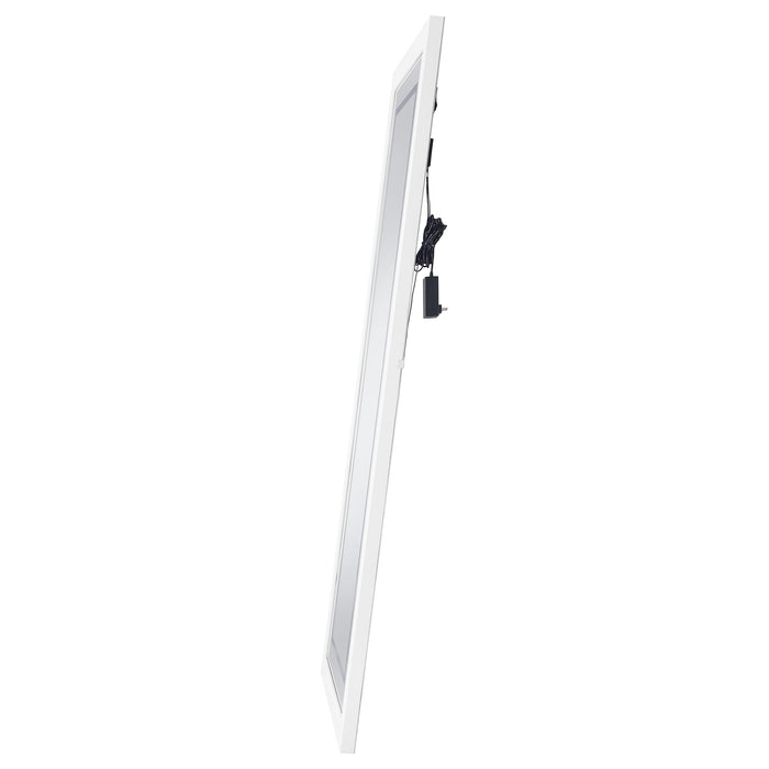 Nordio 72-inch LED Tempered Full Length Floor Mirror White