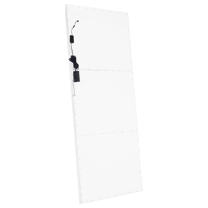 Nordio 72-inch LED Tempered Full Length Floor Mirror White