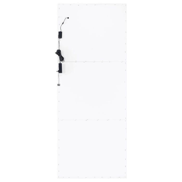 Nordio 72-inch LED Tempered Full Length Floor Mirror White